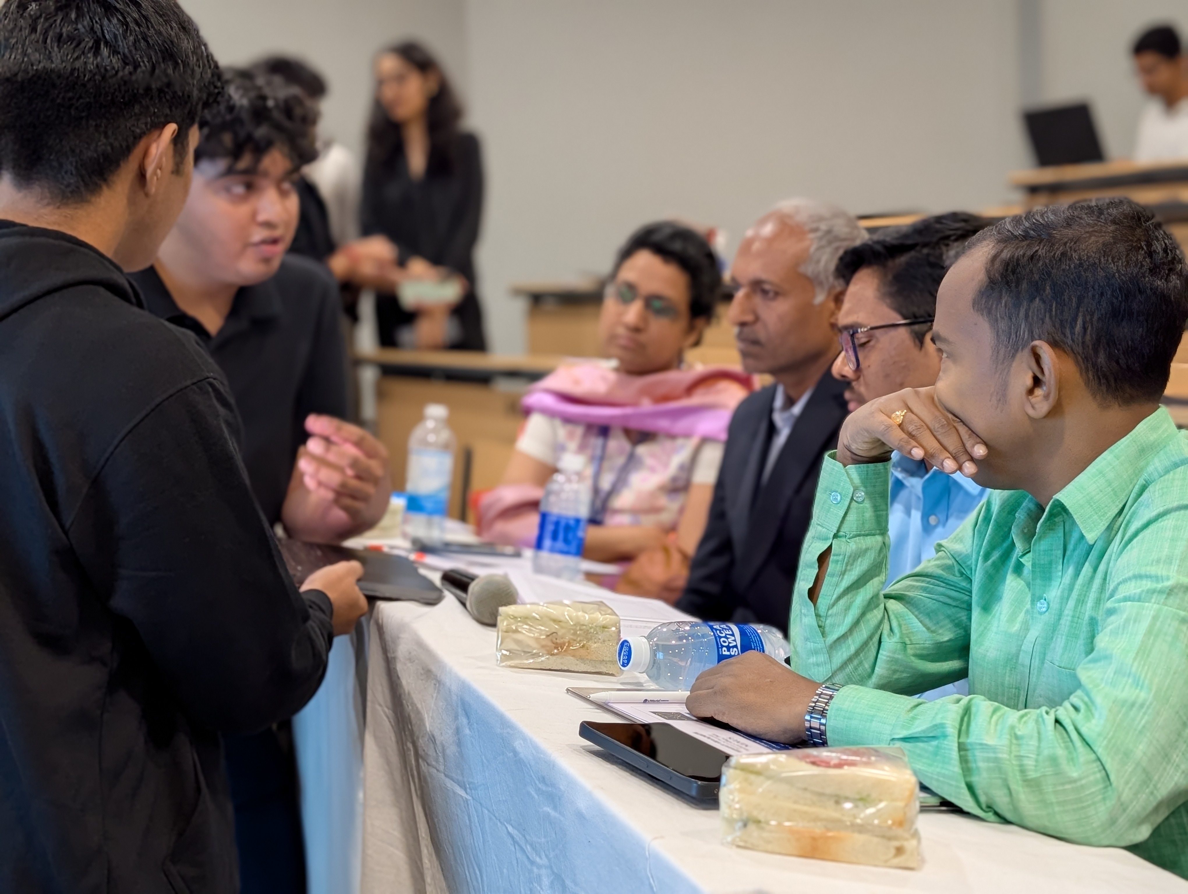 AesCode Cohort 1 — research session at Bharati Vidyapeeth Medical College